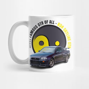 R34 GTR Mug